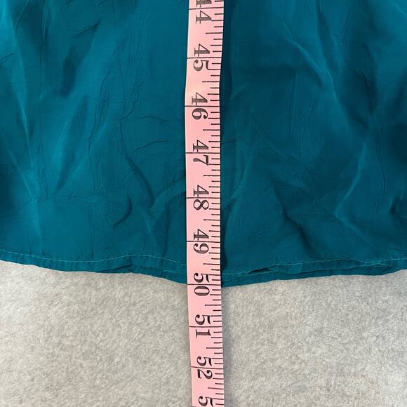 Johnny Was Embroidered T-Shirt Maxi Dress Turquoise Tribal M Boho Folk Indie - Picture 15 of 15